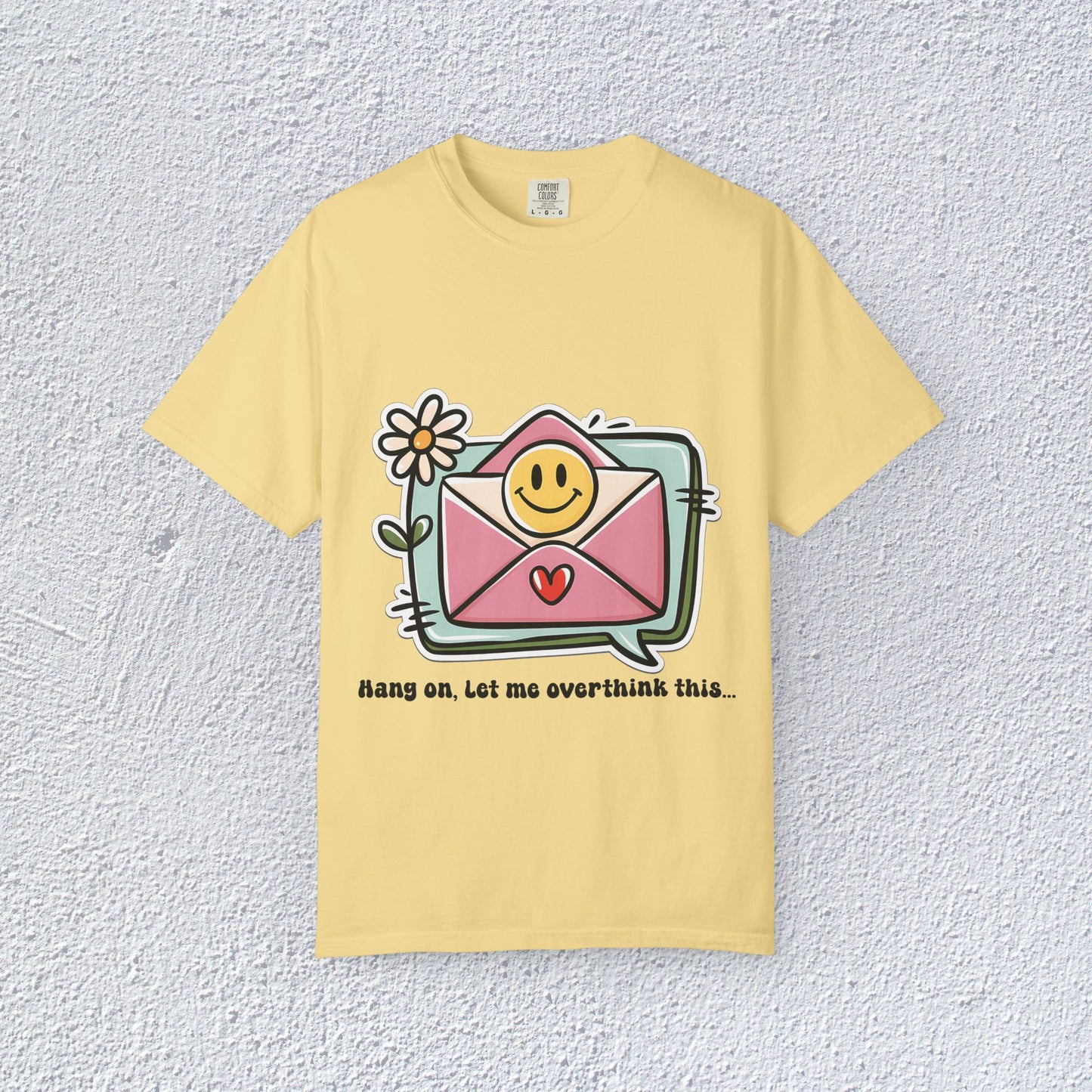 Hang on Let me Overthink This Unisex T-Shirt, Mental Health Graphic Tee, Gift for Introverts