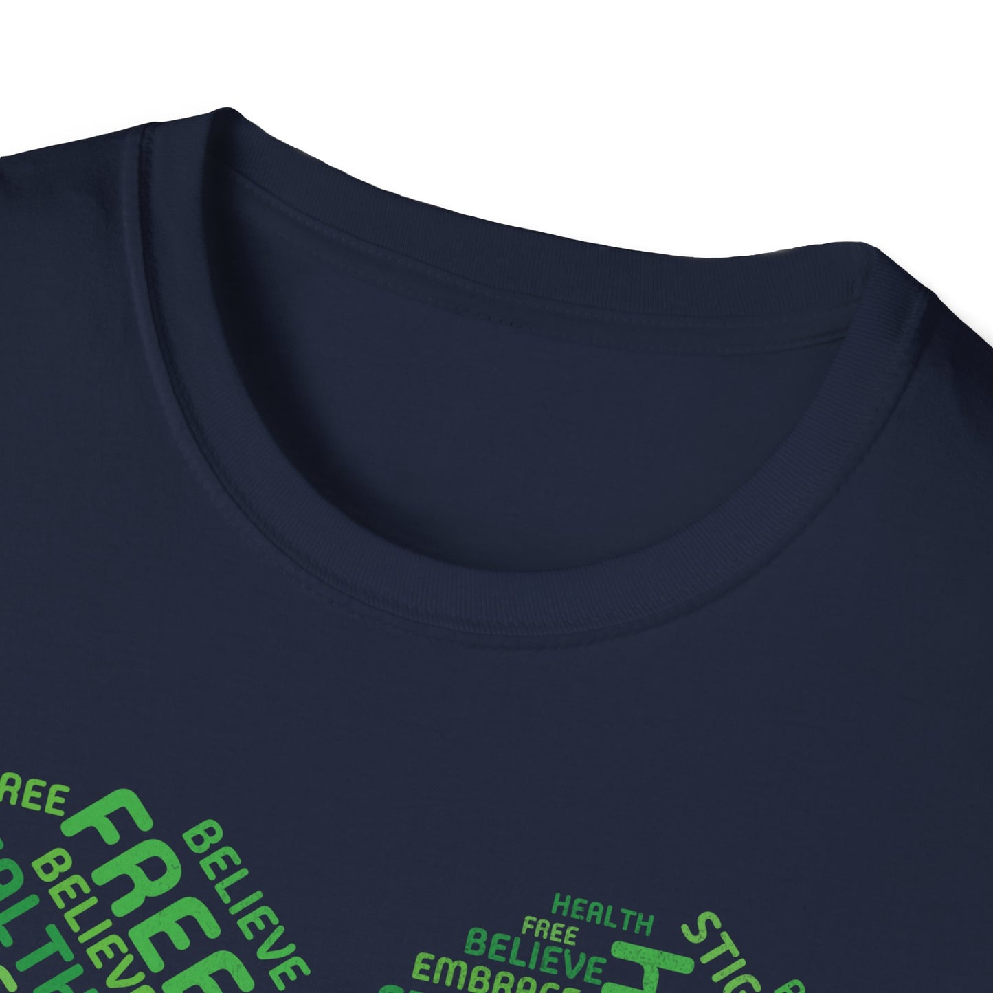 Stand Up For Mental Health Unisex T-Shirt, Positive Vibes Shirt, Feel Good Tee, Overthinking Clothing, Gifts for Mental Health Advocates