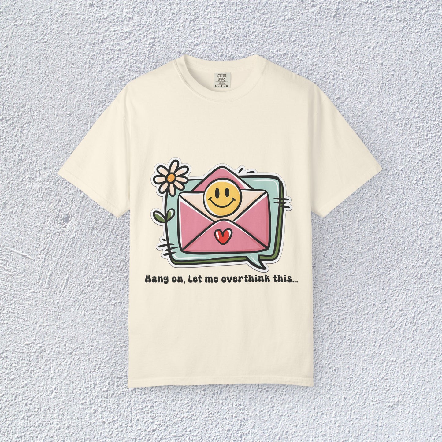Hang on Let me Overthink This Unisex T-Shirt, Mental Health Graphic Tee, Gift for Introverts