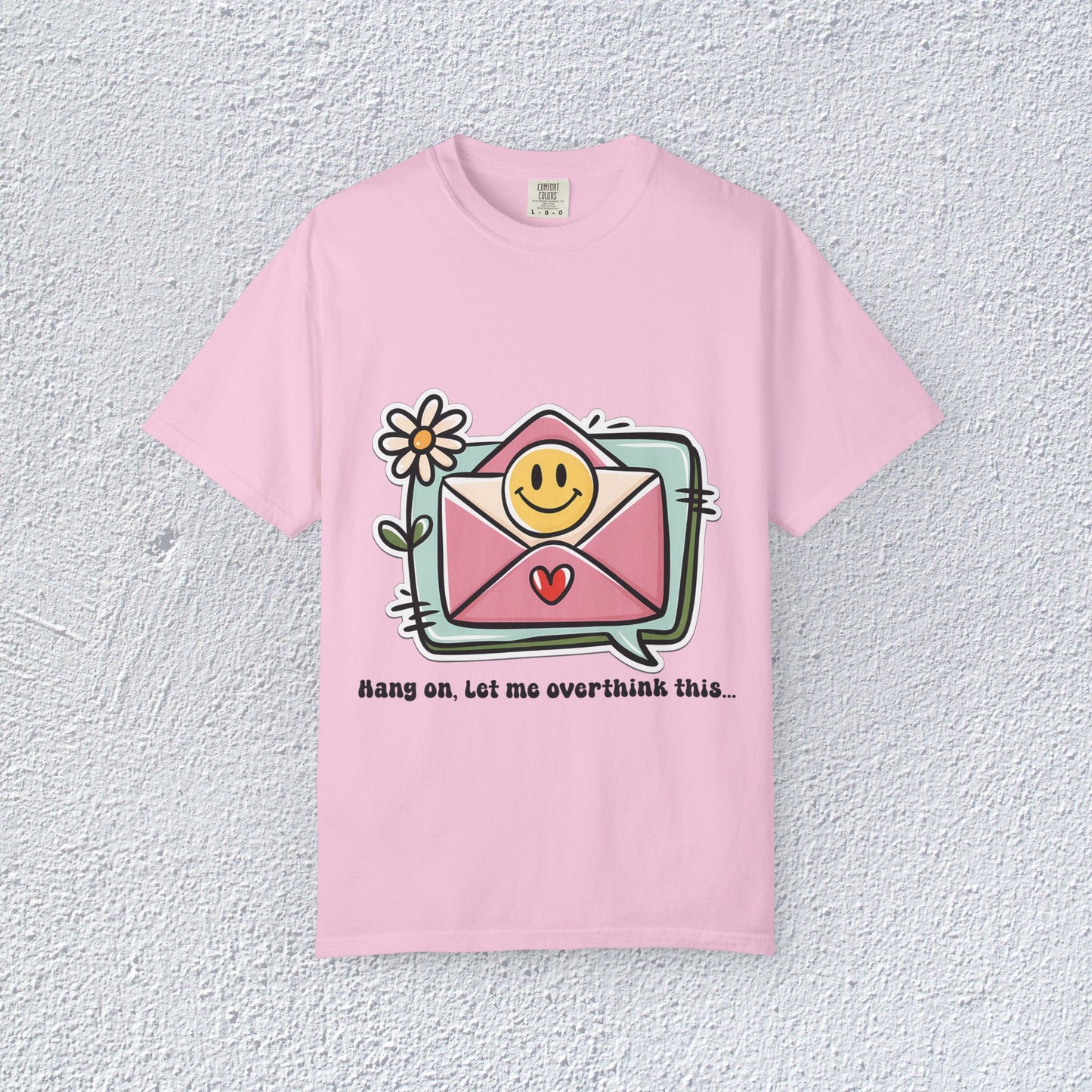 Hang on Let me Overthink This Unisex T-Shirt, Mental Health Graphic Tee, Gift for Introverts