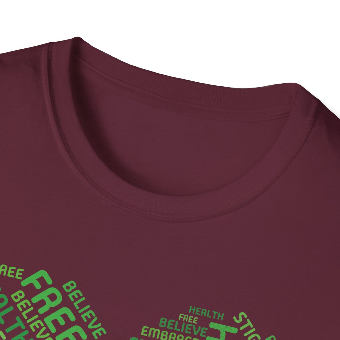 Stand Up For Mental Health Unisex T-Shirt, Positive Vibes Shirt, Feel Good Tee, Overthinking Clothing, Gifts for Mental Health Advocates