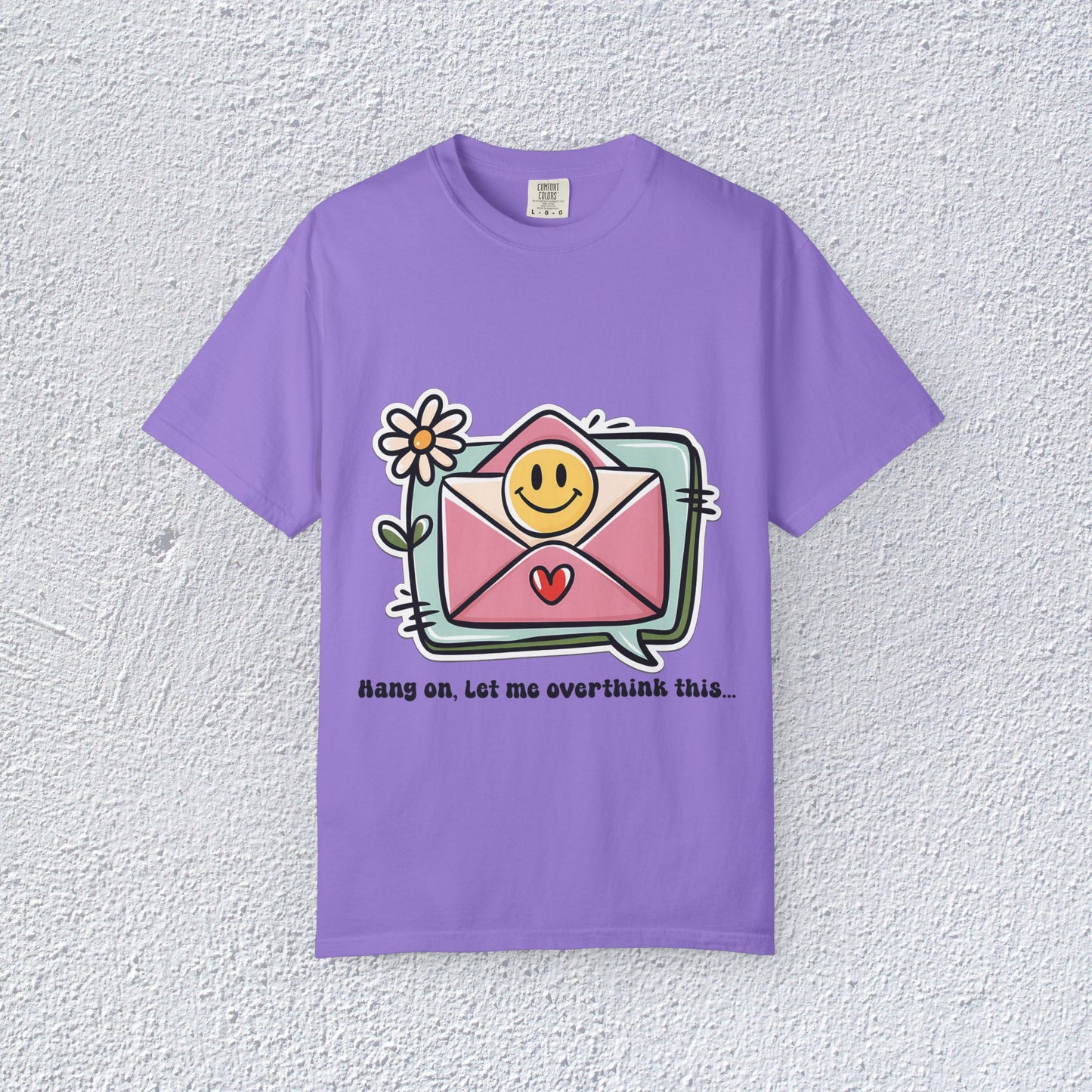 Hang on Let me Overthink This Unisex T-Shirt, Mental Health Graphic Tee, Gift for Introverts