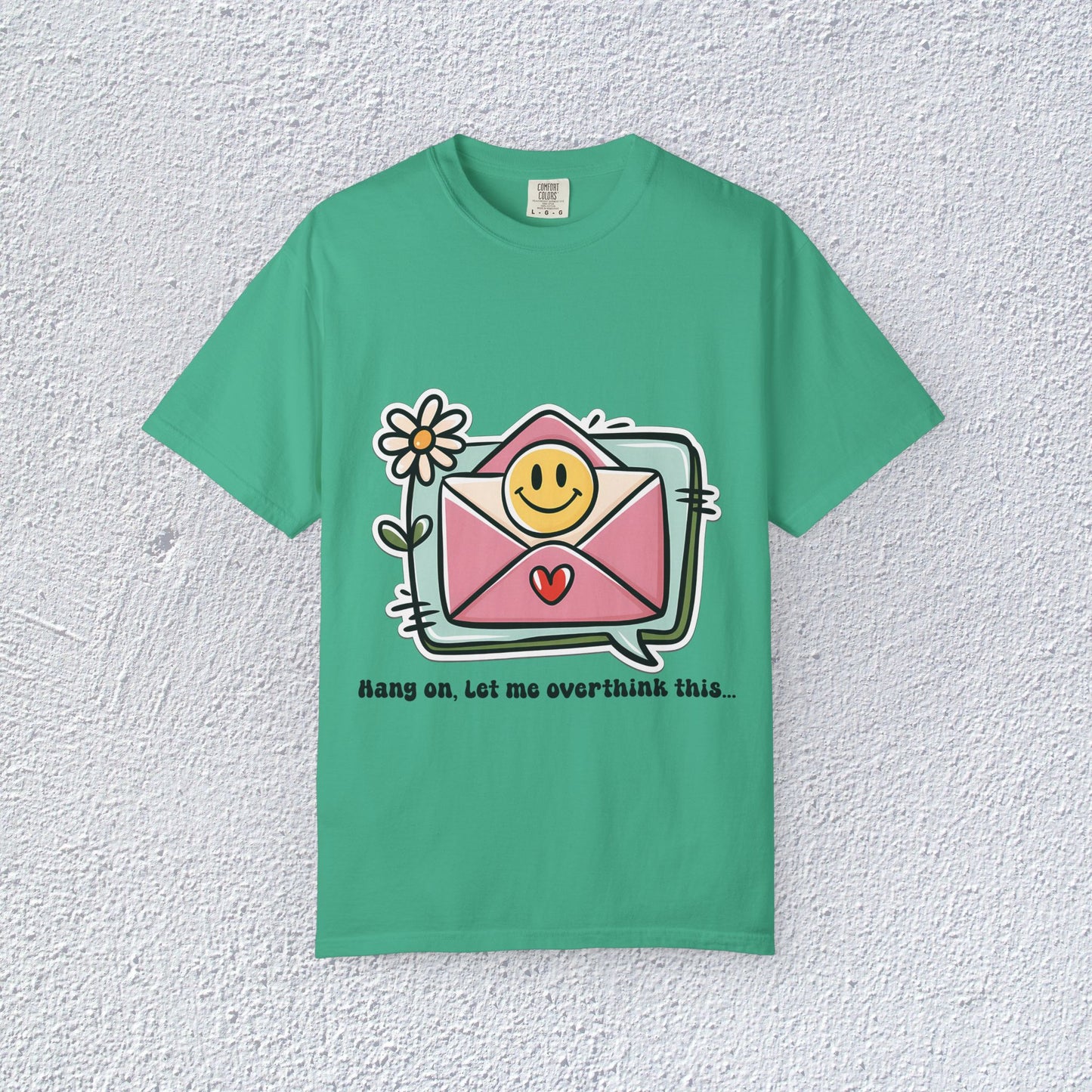 Hang on Let me Overthink This Unisex T-Shirt, Mental Health Graphic Tee, Gift for Introverts