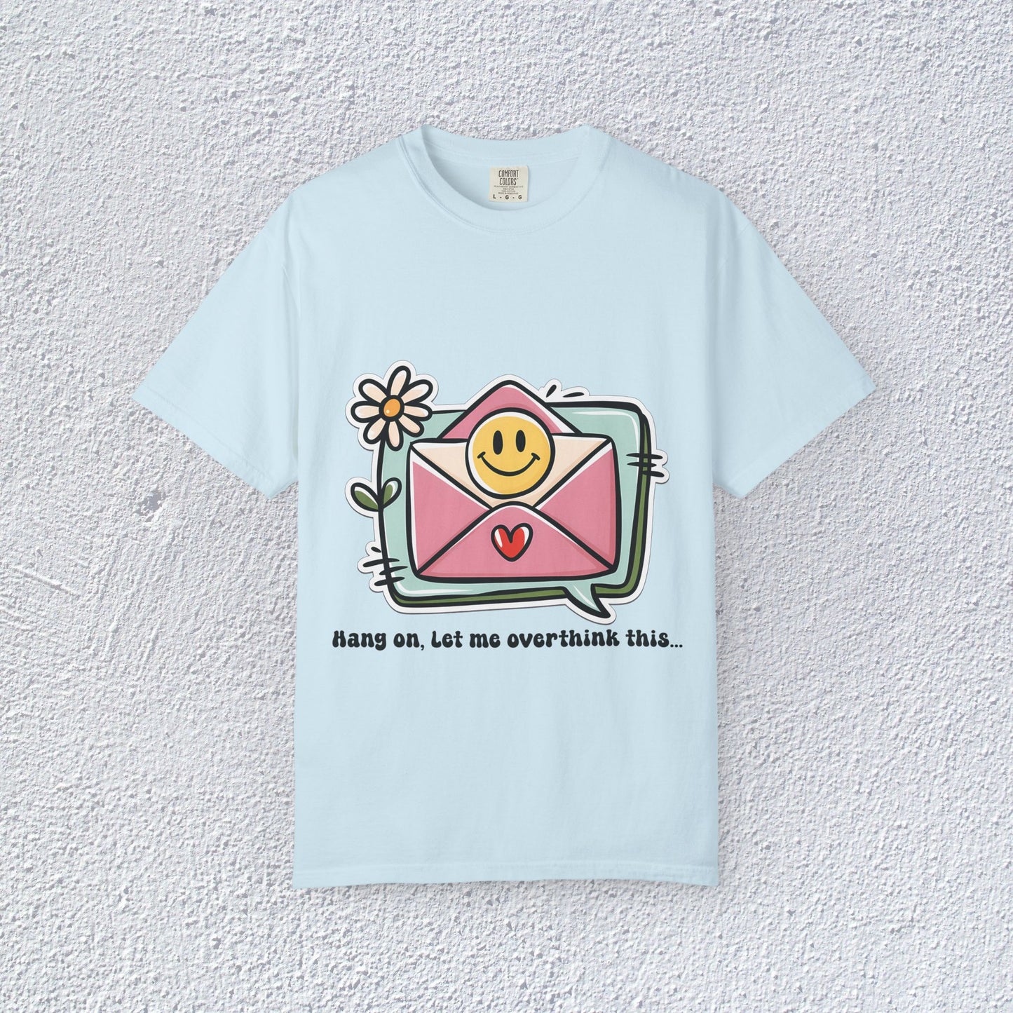Hang on Let me Overthink This Unisex T-Shirt, Mental Health Graphic Tee, Gift for Introverts