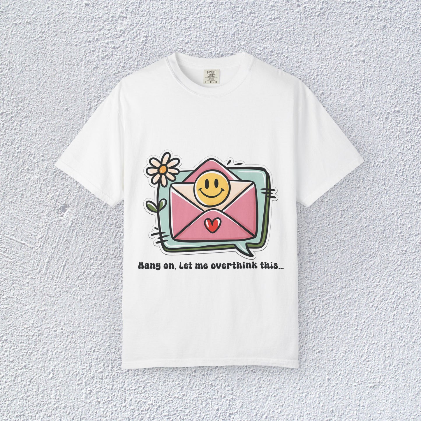 Hang on Let me Overthink This Unisex T-Shirt, Mental Health Graphic Tee, Gift for Introverts