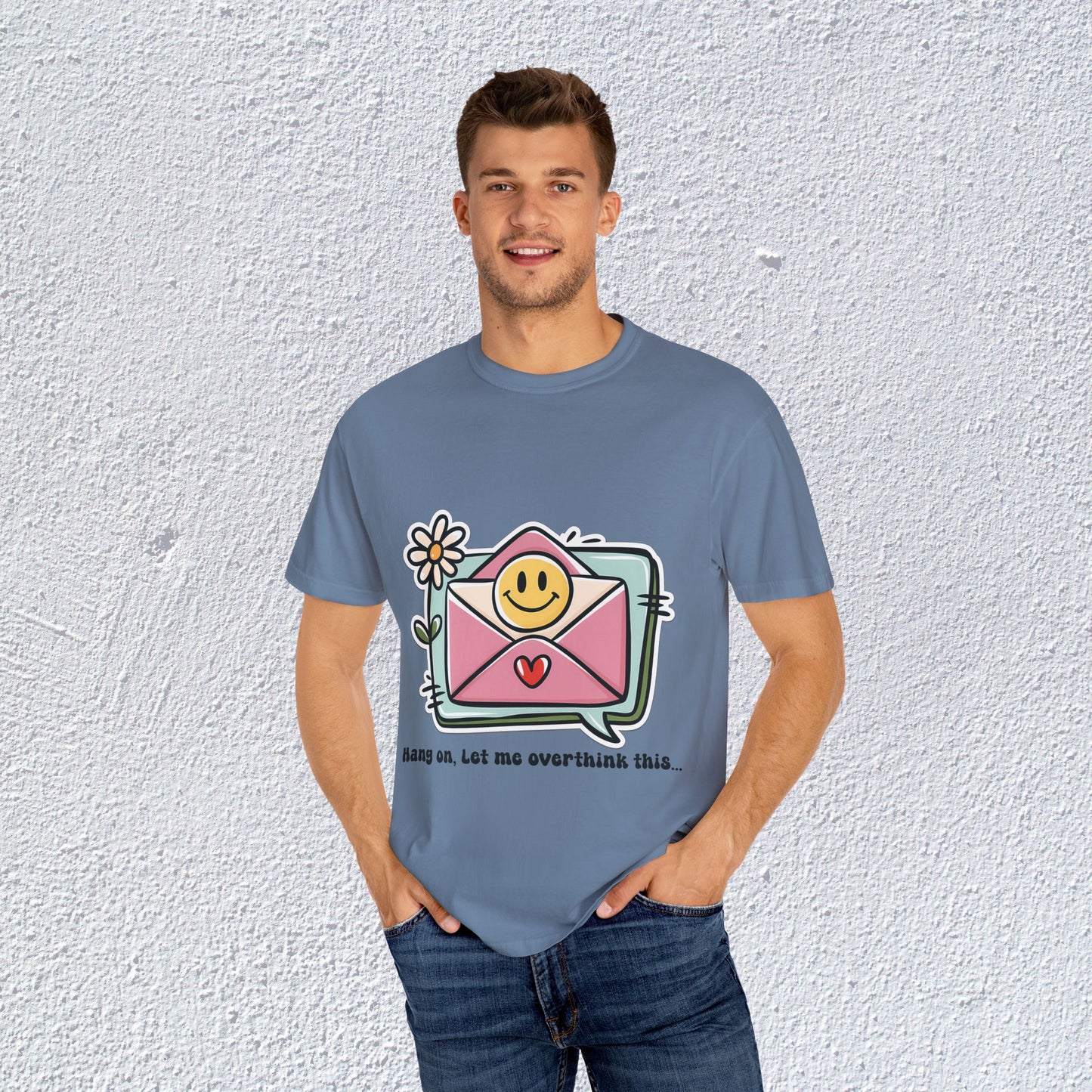 Hang on Let me Overthink This Unisex T-Shirt, Mental Health Graphic Tee, Gift for Introverts