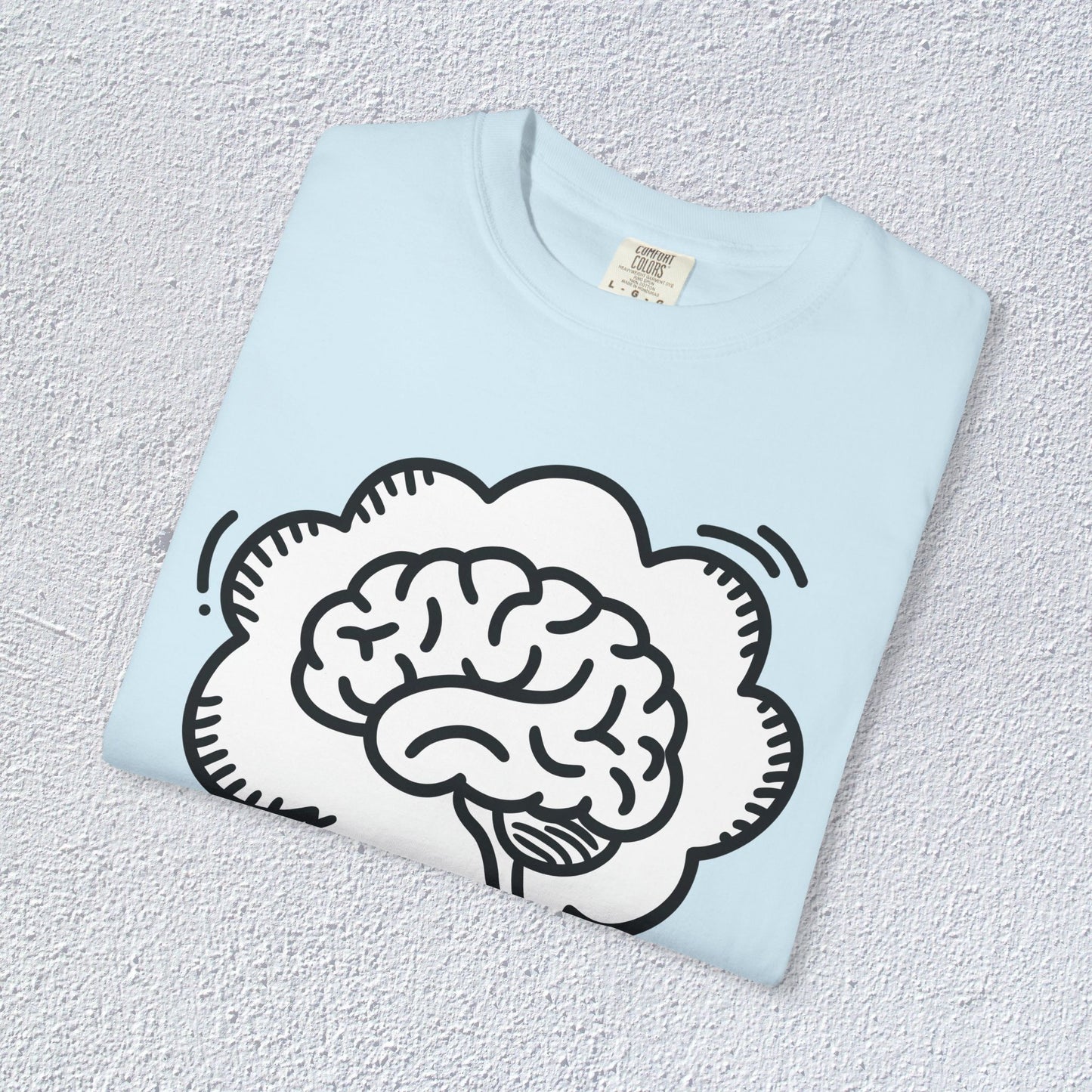 I Think I Think Too Much Unisex T-Shirt, Mental Health Graphic Tee, Gift for Introverts