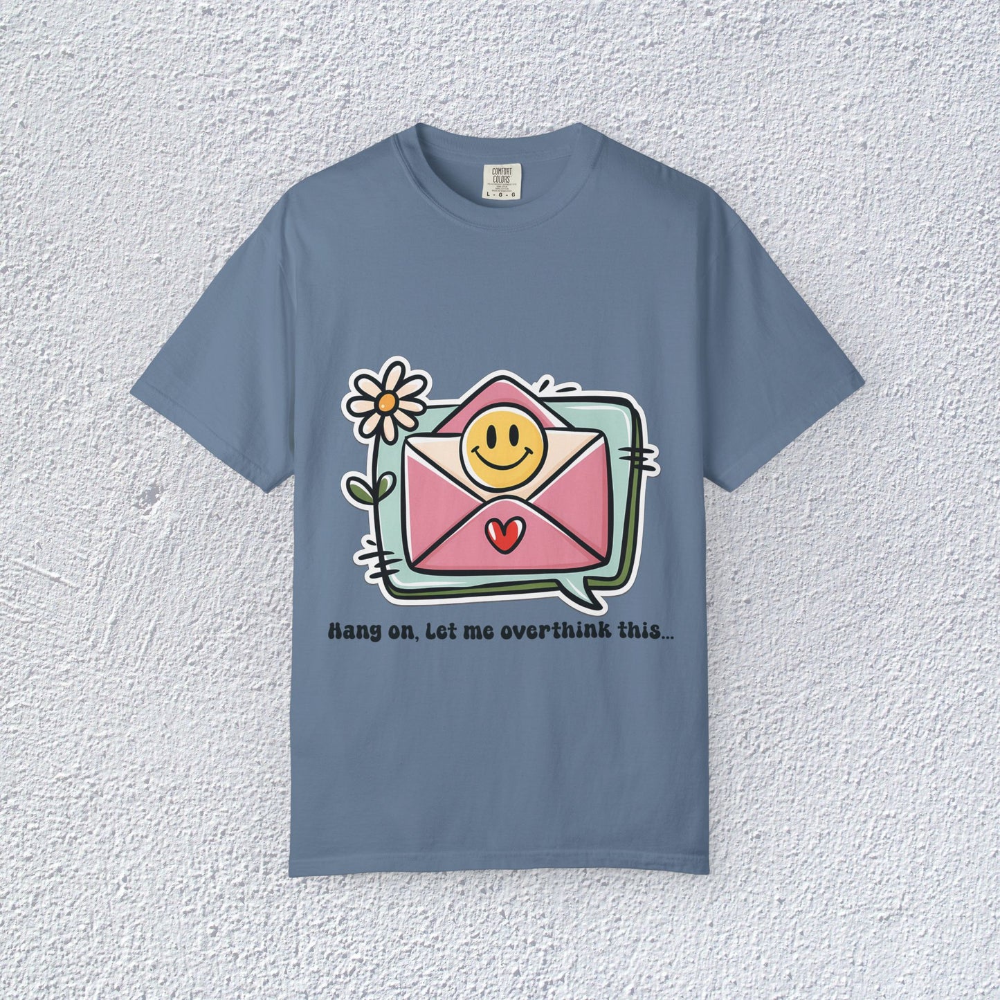 Hang on Let me Overthink This Unisex T-Shirt, Mental Health Graphic Tee, Gift for Introverts