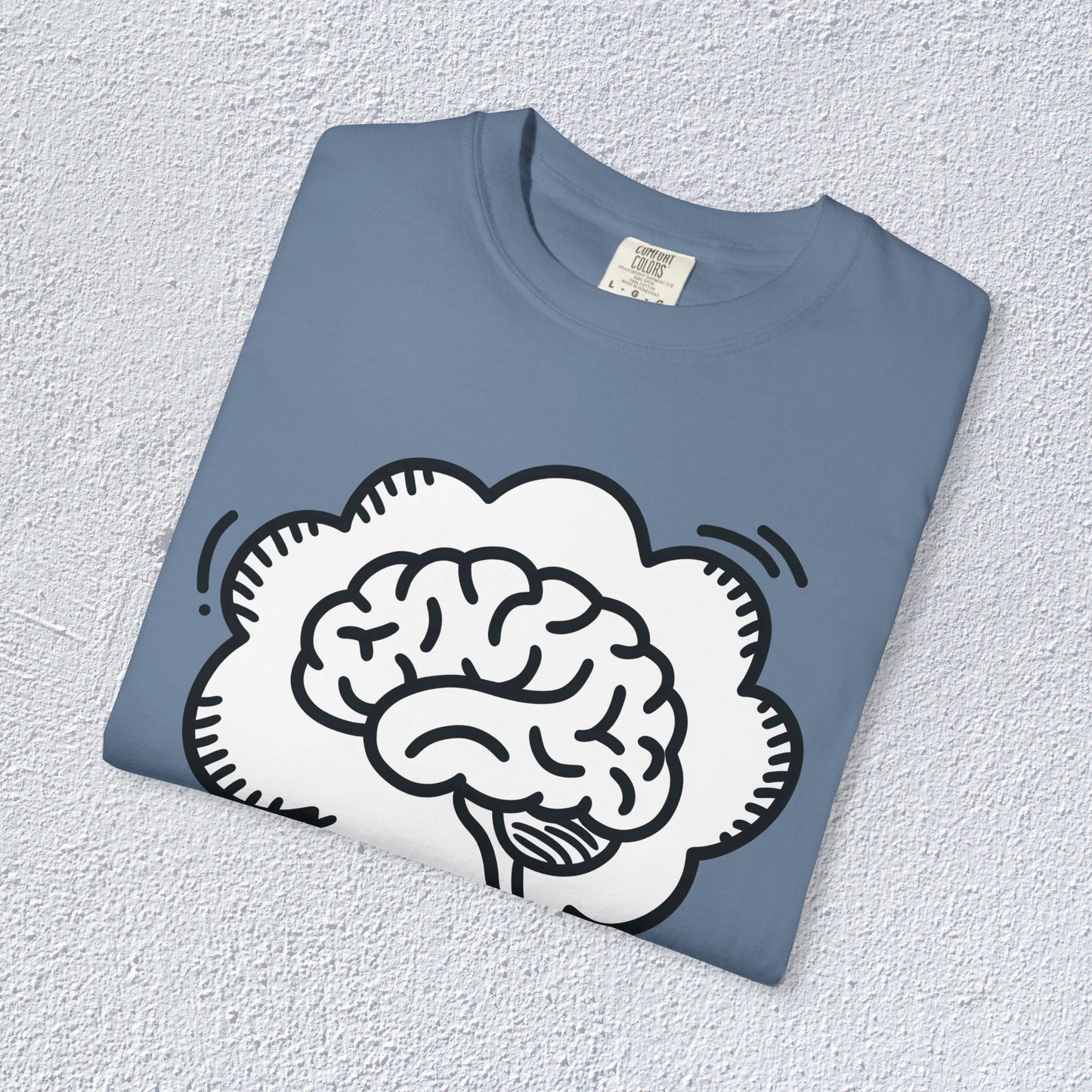 I Think I Think Too Much Unisex T-Shirt, Mental Health Graphic Tee, Gift for Introverts