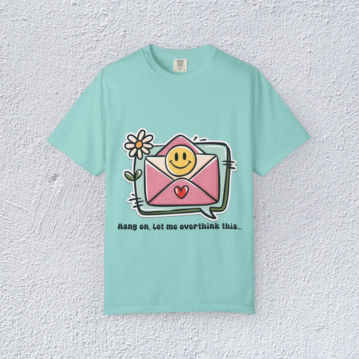 Hang on Let me Overthink This Unisex T-Shirt, Mental Health Graphic Tee, Gift for Introverts