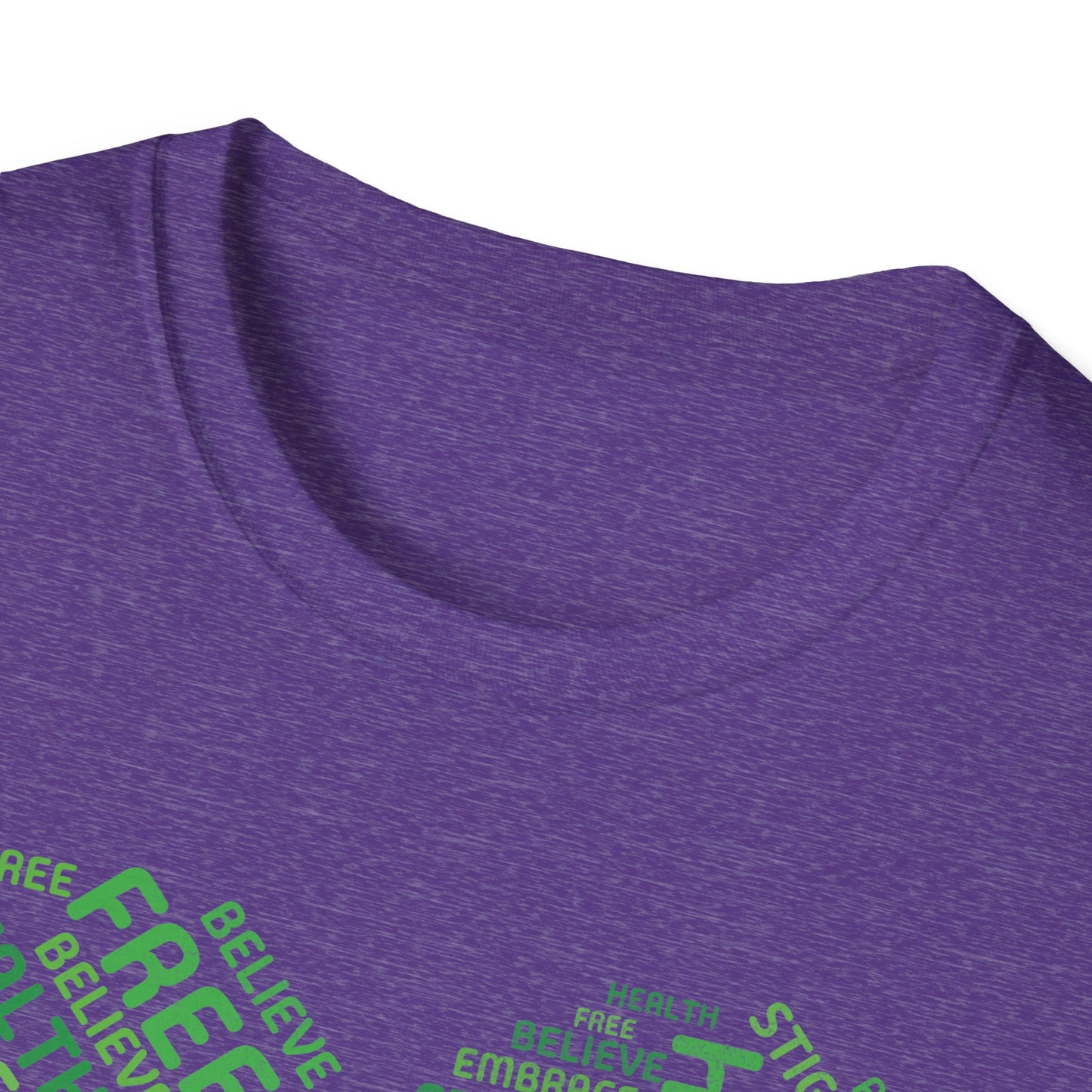 Stand Up For Mental Health Unisex T-Shirt, Positive Vibes Shirt, Feel Good Tee, Overthinking Clothing, Gifts for Mental Health Advocates