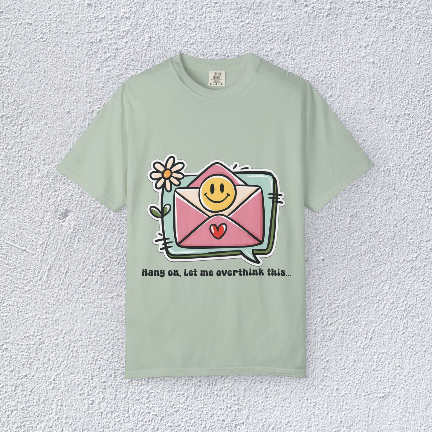 Hang on Let me Overthink This Unisex T-Shirt, Mental Health Graphic Tee, Gift for Introverts