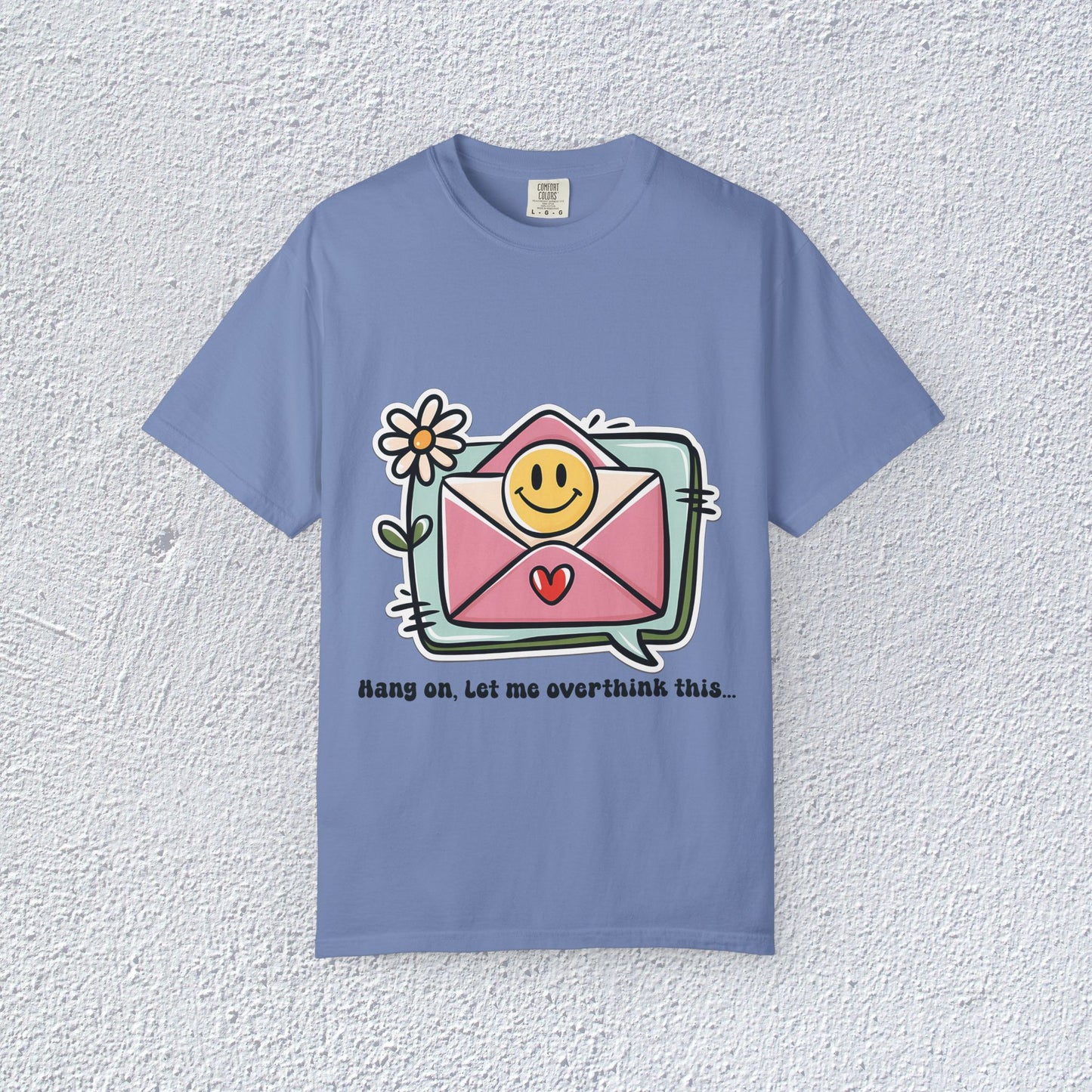 Hang on Let me Overthink This Unisex T-Shirt, Mental Health Graphic Tee, Gift for Introverts