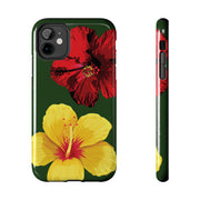 Hibiscus Flowers Tough iPhone Case