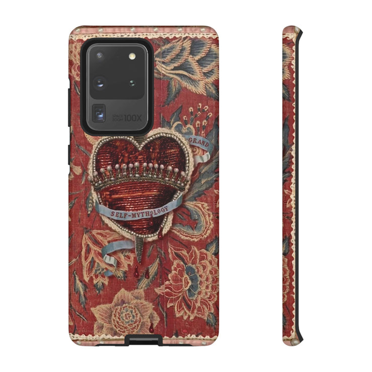 Red Sacred Heart Samsung Cases