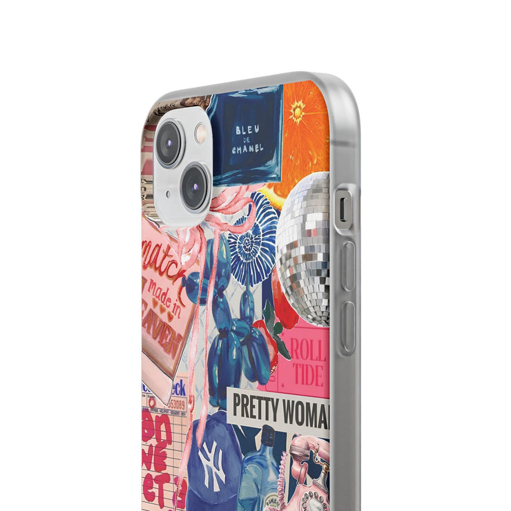 Coquette Collage Flexi iPhone Cases