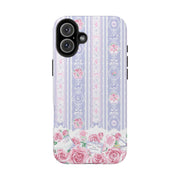 Blushing Florals Roses iPhone Case