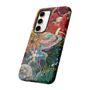 Vintage Mosaic Sun Samsung Cases