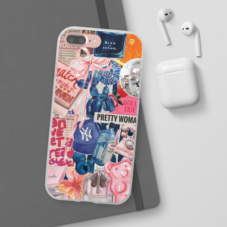 Coquette Collage Flexi iPhone Cases