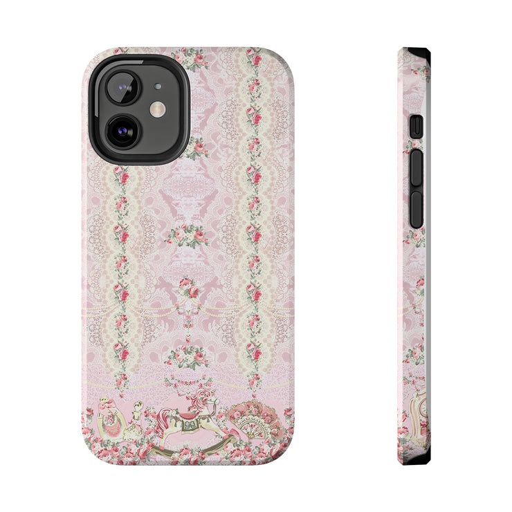 Tiger Lily Florals Collage iPhone Case