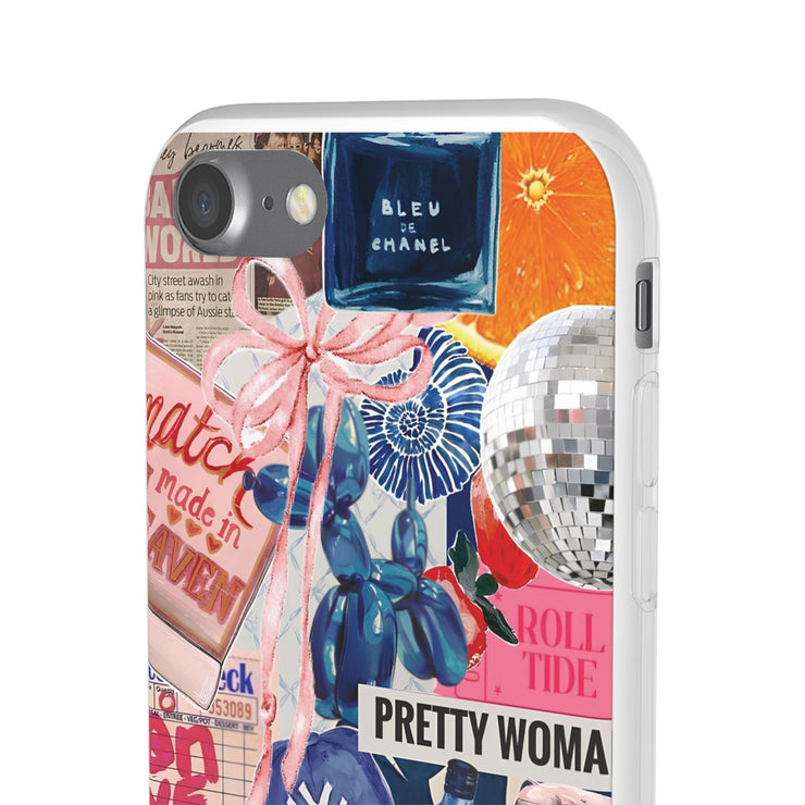 Coquette Collage Flexi iPhone Cases