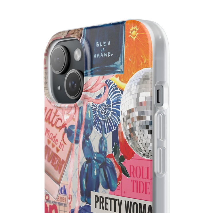 Coquette Collage Flexi iPhone Cases