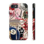 Star Girl Coquette 2 Ball Collage Tough iPhone Case