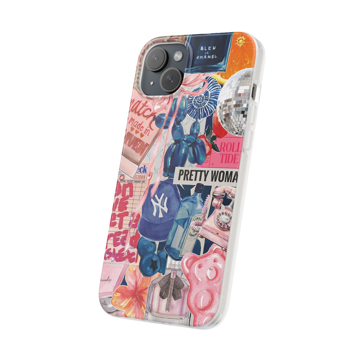 Coquette Collage Flexi iPhone Cases