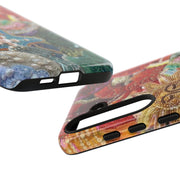 Vintage Mosaic Sun Samsung Cases