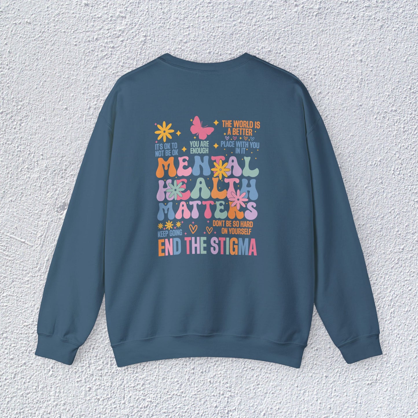 Mental Health Matters Unisex Sweatshirt, Unisex Crewneck, Cozy Gift for Awareness Events, Comfortable Relaxation Wear, Thoughtful Supportive [...]