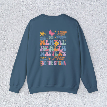 Mental Health Matters Unisex Sweatshirt, Unisex Crewneck, Cozy Gift for Awareness Events, Comfortable Relaxation Wear, Thoughtful Supportive [...]