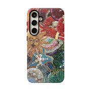 Vintage Mosaic Sun Samsung Cases