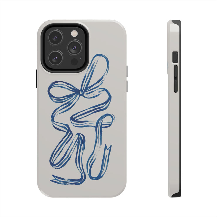 Bowerbird Ribbon iPhone Case