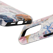 Vintage Coquette Collage Tough iPhone Case