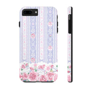 Blushing Florals Roses iPhone Case