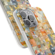 Mosaic Clay Tiles Flexi iPhone Cases