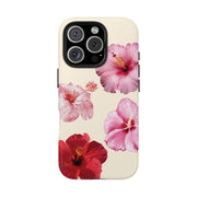 Blushing Florals Tough iPhone Case