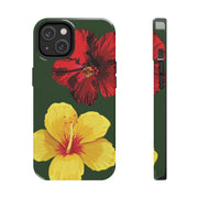 Hibiscus Flowers Tough iPhone Case