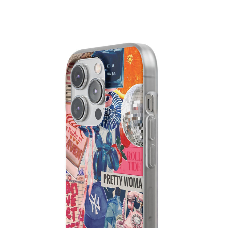 Coquette Collage Flexi iPhone Cases