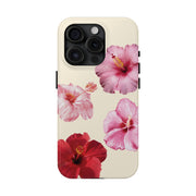 Blushing Florals Tough iPhone Case