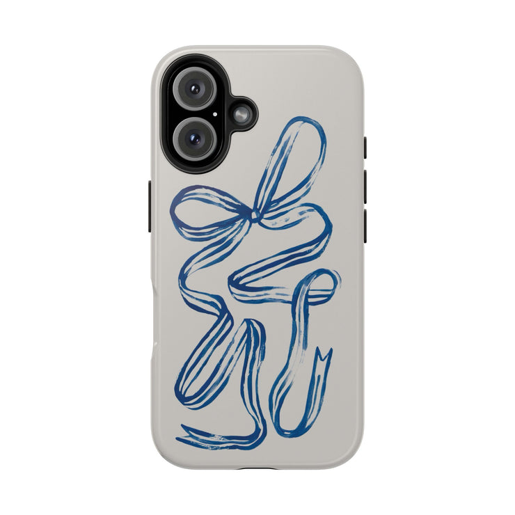 Bowerbird Ribbon iPhone Case