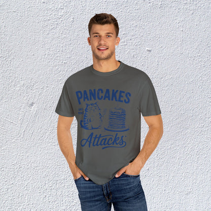 Pancakes and Panic Attacks T-Shirt, Mental Health Graphic Tee, Gift for Introverts