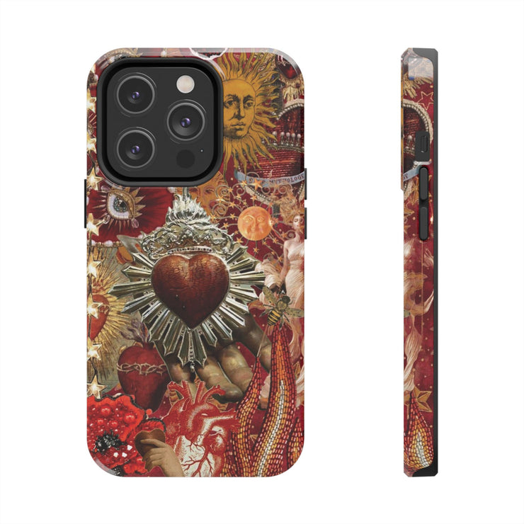 Sacred Heart Collage Tough iPhone Case