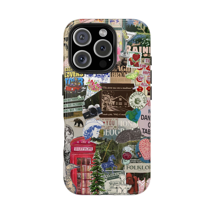 Trendy Y2K Collage iPhone Case