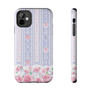 Blushing Florals Roses iPhone Case