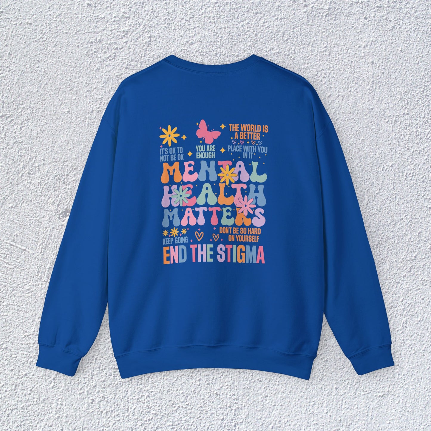 Mental Health Matters Unisex Sweatshirt, Unisex Crewneck, Cozy Gift for Awareness Events, Comfortable Relaxation Wear, Thoughtful Supportive [...]