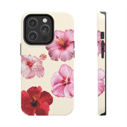 Blushing Florals Tough iPhone Case