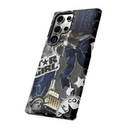 Star Girl Blue Collage Tough Samsung Cases