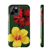 Hibiscus Flowers Tough iPhone Case