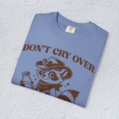 Do not Cry Over Spilt Milk Pal T-Shirt, Mental Health Graphic Tee, Gift for Introverts